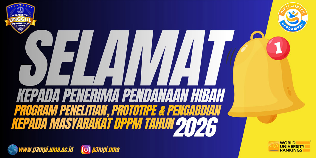 Dosen UMA Raih Pendanaan Hibah Riset dan Pengabdian Tahun 2026